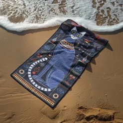 Beach Towel Beach Blanket Quick-Dry 3D Print 100% Micro Fiber Comfy Soft Blankets