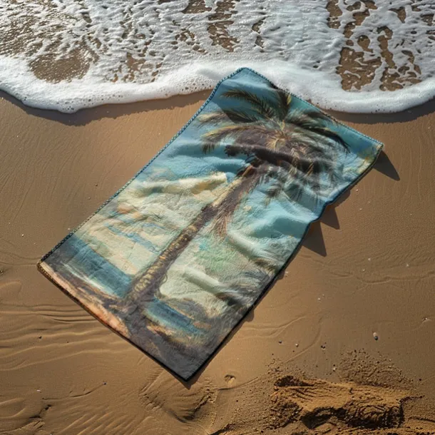 Beach Towel Comfy Blankets Love Sea Series Bath Towel Large 3D Print Pattern Towel Bath Towel Beach Sheet Blanket Classic 100% Micro Fiber