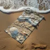 Beach Towel Comfy Blankets Love Sea Series Bath Towel Large 3D Print Pattern Towel Bath Towel Beach Sheet Blanket Classic 100% Micro Fiber