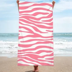 Beach Towel for Adults Men Women Kids, Sand Free Beach Towel Quick Dry Microfiber Lightweight, Oversized Pool Towel Super Absorbent Personalized Towels