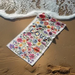 Beach Towel LGBT Love Series Large 3D Print Sea Pattern Towel Bath Towel Beach Sheet Blanket Classic 100% Micro Fiber Comfy Blankets