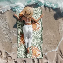 Beach Towel Palm Tree Series 100% Micro Fiber Comfy Blankets Oversized Beach Towel, 35