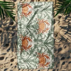 Beach Towel Palm Tree Series 100% Micro Fiber Comfy Blankets Oversized Beach Towel, 35