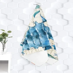 Beach Towel Quick-Drying Vintage Seahorse Sea Turtle Soft Microfiber Sand Pool Bath Outdoor Travel Towel Camping Swimming Yoga Sports Girls Women Men Adults