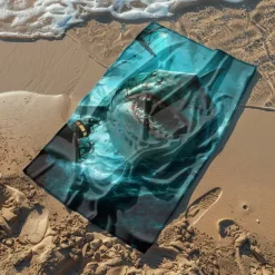 Beach Towel Summer Beach Blankets 100% Micro Fiber Breathing Comfy Blankets