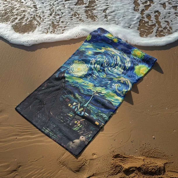 Beach Towel Summer Beach Blankets 100% Micro Fiber Breathing Comfy Blankets