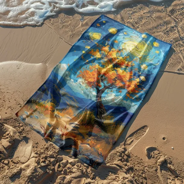 Beach Towel Summer Beach Blankets 100% Micro Fiber Breathing Comfy Blankets