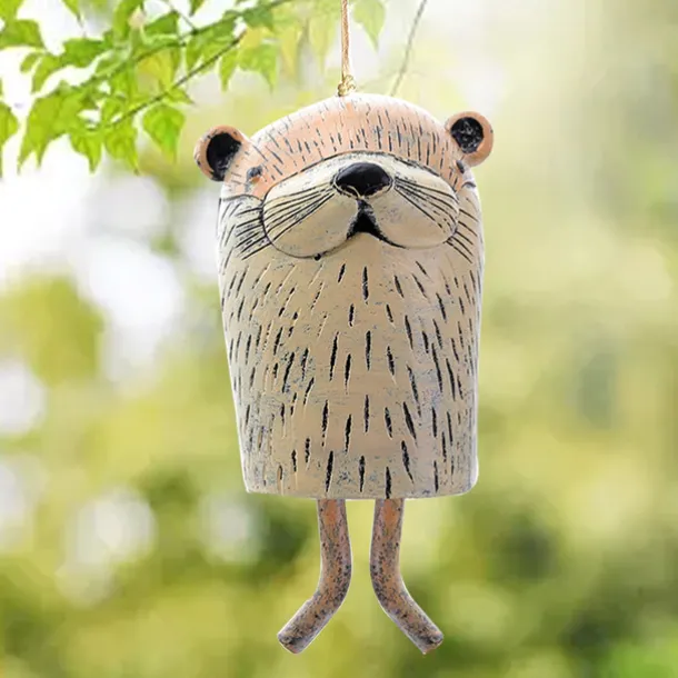 Beautiful Rustic Animal Wind Chimes Boho Handmade Garden Decor GiftResin Animal Decor Gift Ideas Garden Decor Unique Gift 1pcs