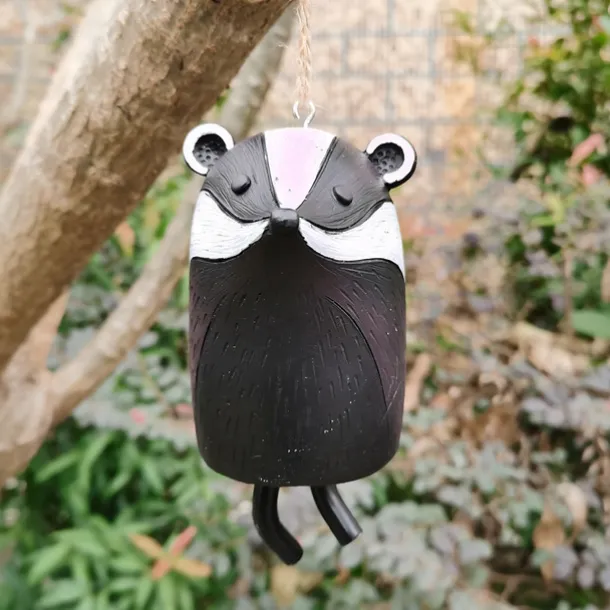 Beautiful Rustic Animal Wind Chimes Boho Handmade Garden Decor GiftResin Animal Decor Gift Ideas Garden Decor Unique Gift 1pcs