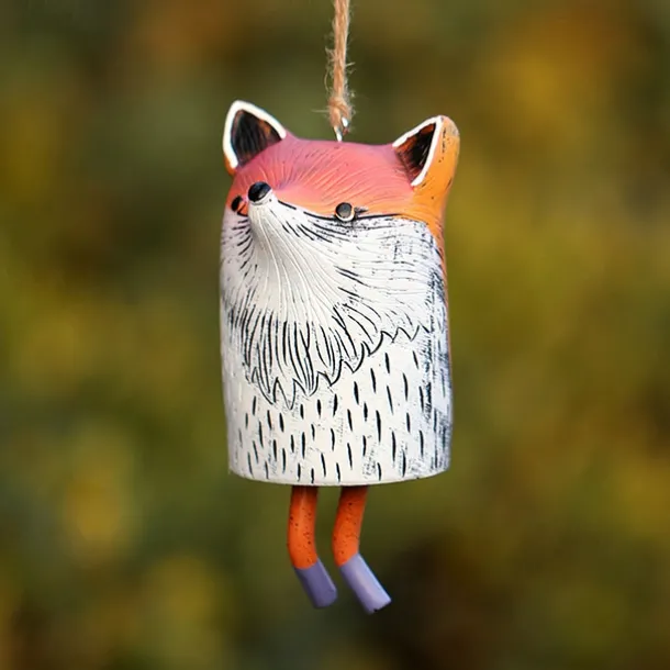 Beautiful Rustic Animal Wind Chimes Boho Handmade Garden Decor GiftResin Animal Decor Gift Ideas Garden Decor Unique Gift 1pcs