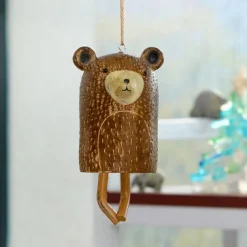 Beautiful Rustic Animal Wind Chimes Boho Handmade Garden Decor GiftResin Animal Decor Gift Ideas Garden Decor Unique Gift 1pcs