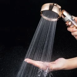 Beauty Skin Three-speed Turbo Rod Supercharged Shower Shower Head Whirlpool Bath Bath Hose Set Water Heater Shower Head Shower