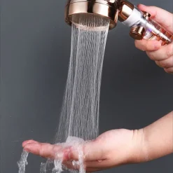 Beauty Skin Three-speed Turbo Rod Supercharged Shower Shower Head Whirlpool Bath Bath Hose Set Water Heater Shower Head Shower