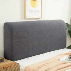 Bed Headboard Cover for Bedroom Decoration Stretch Bed Headboard Slipcover Covers, Dust proof Protector Cover for Upholstered Headboard ,Sage Green