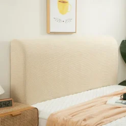Bed Headboard Cover for Bedroom Decoration Stretch Bed Headboard Slipcover Covers, Dust proof Protector Cover for Upholstered Headboard ,Sage Green