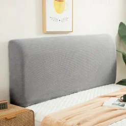 Bed Headboard Cover for Bedroom Decoration Stretch Bed Headboard Slipcover Covers, Dust proof Protector Cover for Upholstered Headboard ,Sage Green