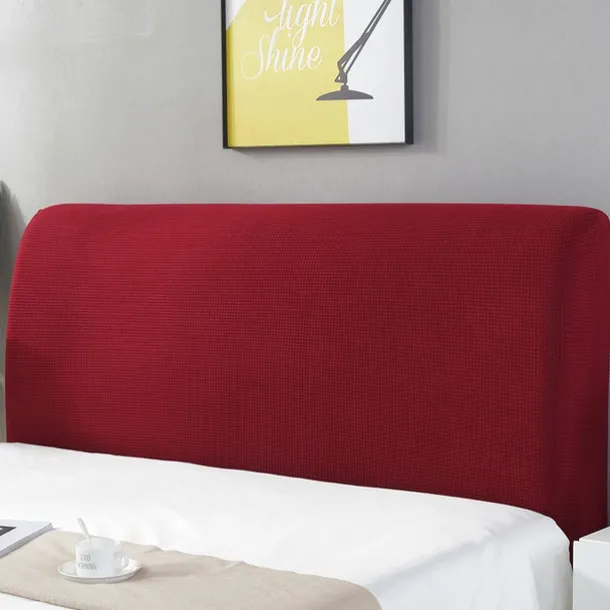 Bed Headboard Cover for Bedroom Decoration, Stretch Bed Headboard Slipcover Covers, Dust proof Protector Cover for Upholstered Headboard