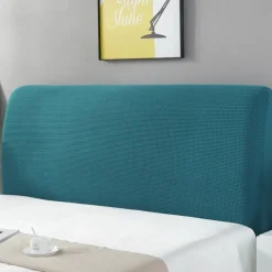 Bed Headboard Cover for Bedroom Decoration, Stretch Bed Headboard Slipcover Covers, Dust proof Protector Cover for Upholstered Headboard