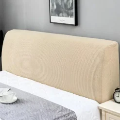 Bed Headboard Cover Slipcover Stretch Protector Cover Dustproof Elastic Bed Head Cover