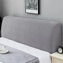Bed Headboard Cover Slipcover Stretch Protector Cover Dustproof Elastic Bed Head Cover