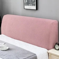 Bed Headboard Cover Slipcover Stretch Protector Cover Dustproof Elastic Bed Head Cover