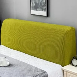 Bed Headboard Cover Slipcover Stretch Protector Cover Dustproof Elastic Bed Head Cover