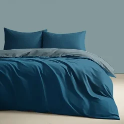 Bedding Duvet Cover Set - 1 Duvet Cover with 2/1 Pillow Shams - 3/2 Pieces Comforter Cover with Zipper Closure Sage Green Peach Puzz Red Blue Yellow White Black