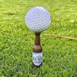 Beer Bottle Golf Tees - Christmas Golf Gift For Man or Woman - Virtually Unbreakable Golf Tee - Great for Christmas and Birthday Presents