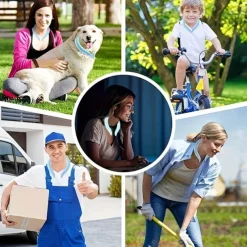 Below 28 Celsius Reusable Cooling Tube Neck Cooling Tube, Reusable Cooling Neck Sleeve, Wearable Neck Cooler Suitable For Hot Weather, Freezing Temperature Below 28 Celsius (90 Fahrenheit)