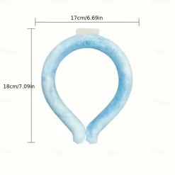 Below 28 Celsius Reusable Cooling Tube Neck Cooling Tube, Reusable Cooling Neck Sleeve, Wearable Neck Cooler Suitable For Hot Weather, Freezing Temperature Below 28 Celsius (90 Fahrenheit)