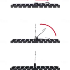 Belt Hanger for Closet, 10 Belts Rack Storage Organizer, Holder - Closet Tie Racks Hangers Sturdy for Men Women