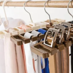 Belt Hanger for Closet, 10 Belts Rack Storage Organizer, Holder - Closet Tie Racks Hangers Sturdy for Men Women