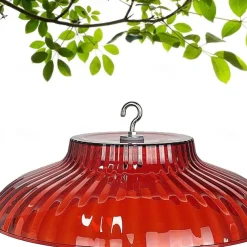 Bird Feeder Baffle, Rain Guard Bird Feeder Cone Squirrel Shield, Bird Feeder Protector, Hooked Squirrel Guard, Outdoor Squirrel Baffles for Bird Feeding Station