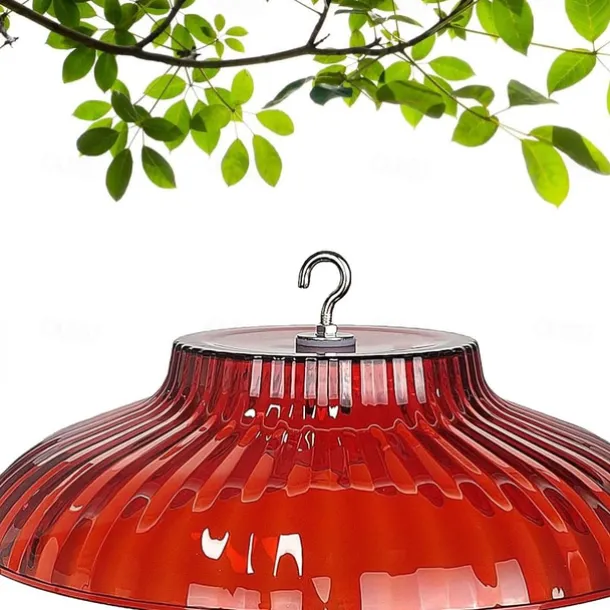 Bird Feeder Baffle, Rain Guard Bird Feeder Cone Squirrel Shield, Bird Feeder Protector, Hooked Squirrel Guard, Outdoor Squirrel Baffles for Bird Feeding Station