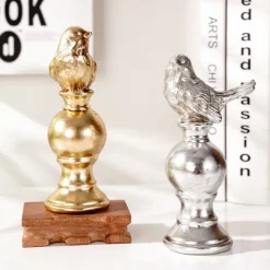 Bird Figurine, Resin Home Decor Craft, Cozy Desktop Decoration for Office, Family, Hotel, and Restaurant Tabletop Ornament