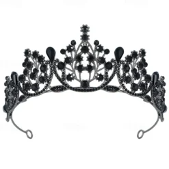 Birthday Party Crystal Rhinestones Crown for Birthday Queens and Princesses for Hair Accessories