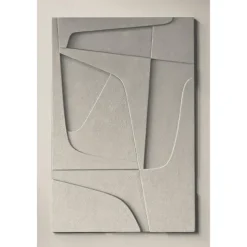 Black And White Abstract Texture 3d Geometry Art Painting On Canvas Prints Modern Minimal Wall Decor Sculptural Poster Pictures