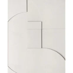 Black And White Abstract Texture 3d Geometry Art Painting On Canvas Prints Modern Minimal Wall Decor Sculptural Poster Pictures