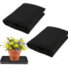 Black Capillary Mat for Automatic Plant Watering System - Ideal for Greenhouses, Hydroponics, and Indoor Potted Plant Germination Irrigation