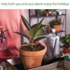 Black Capillary Mat for Automatic Plant Watering System - Ideal for Greenhouses, Hydroponics, and Indoor Potted Plant Germination Irrigation