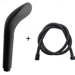 Black High Quality Pressure Rainfall Shower Head black Shower Head Water Saving Filter Spray Nozzle High Pressure Water Saving