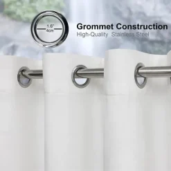 Blackout Curtain Drapes Velvet Farmhouse Grommet/Eyelet IKEA Series Curtain Panels For Living Room Bedroom Door Kitchen Window Treatments Thermal Insulated Room Darkening