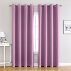 Blackout Curtains Thermal Insulated Long Curtains& Drapes Room Darkening Curtains for Living Room Bedroom Window