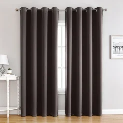 Blackout Curtains Thermal Insulated Long Curtains& Drapes Room Darkening Curtains for Living Room Bedroom Window