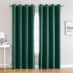 Blackout Curtains Thermal Insulated Long Curtains& Drapes Room Darkening Curtains for Living Room Bedroom Window