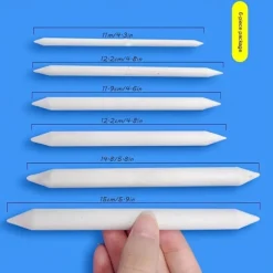 Blending Smudge Stump Stick Tortillon Sketch Art White Drawing Charcoal Sketching Tool Rice Paper Pen Artist Supplies