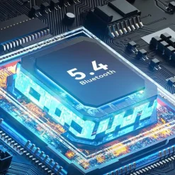 Bluetooth 5.3 IPX7 Waterproof Outdoor Speaker with Ultra-Loud Bass Stereo Sound, RGB Lights, TWS Dual Speakers Pairing, Supports USB Drive/TF-Card