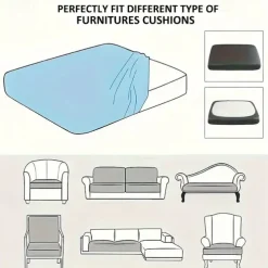 Bohemia Design Sofa Cover Stretch Sofa Seat Couch Cushion Slipcovers Boho Style, Anti-Slip Furniture Protector for Sectional 1/2/3/4 Seat Cover,L Shape Sofa Covers, Chaise Lounge Sofa Slipcover