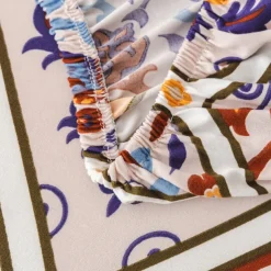 Bohemia Design Sofa Cover Stretch Sofa Seat Couch Cushion Slipcovers Boho Style, Anti-Slip Furniture Protector for Sectional 1/2/3/4 Seat Cover,L Shape Sofa Covers, Chaise Lounge Sofa Slipcover