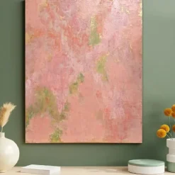 Boho Art Heavy Texture Painting hand painted Brown Abstract Art Nordic Art oil painting handmade Blue Brown Beige 3D Textured Art Original Painting Wall Art painting